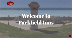 Desktop Screenshot of parkfieldinn.com
